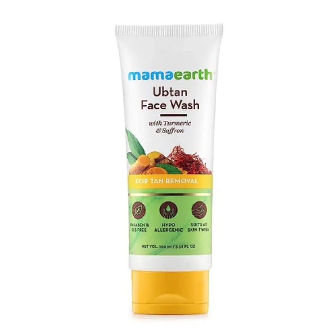 Mamaearth Ubtan Face Wash for All Skin Type - 100 ml