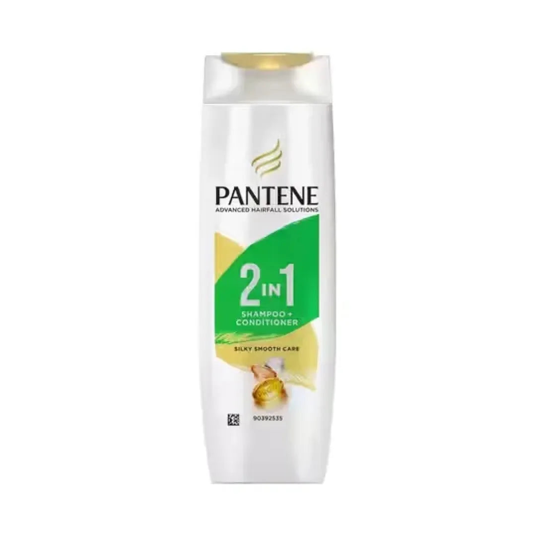 Pantene Advanced Hairfall Solution 2-In-1 Silky Smooth Shampoo & Conditioner (340ml)