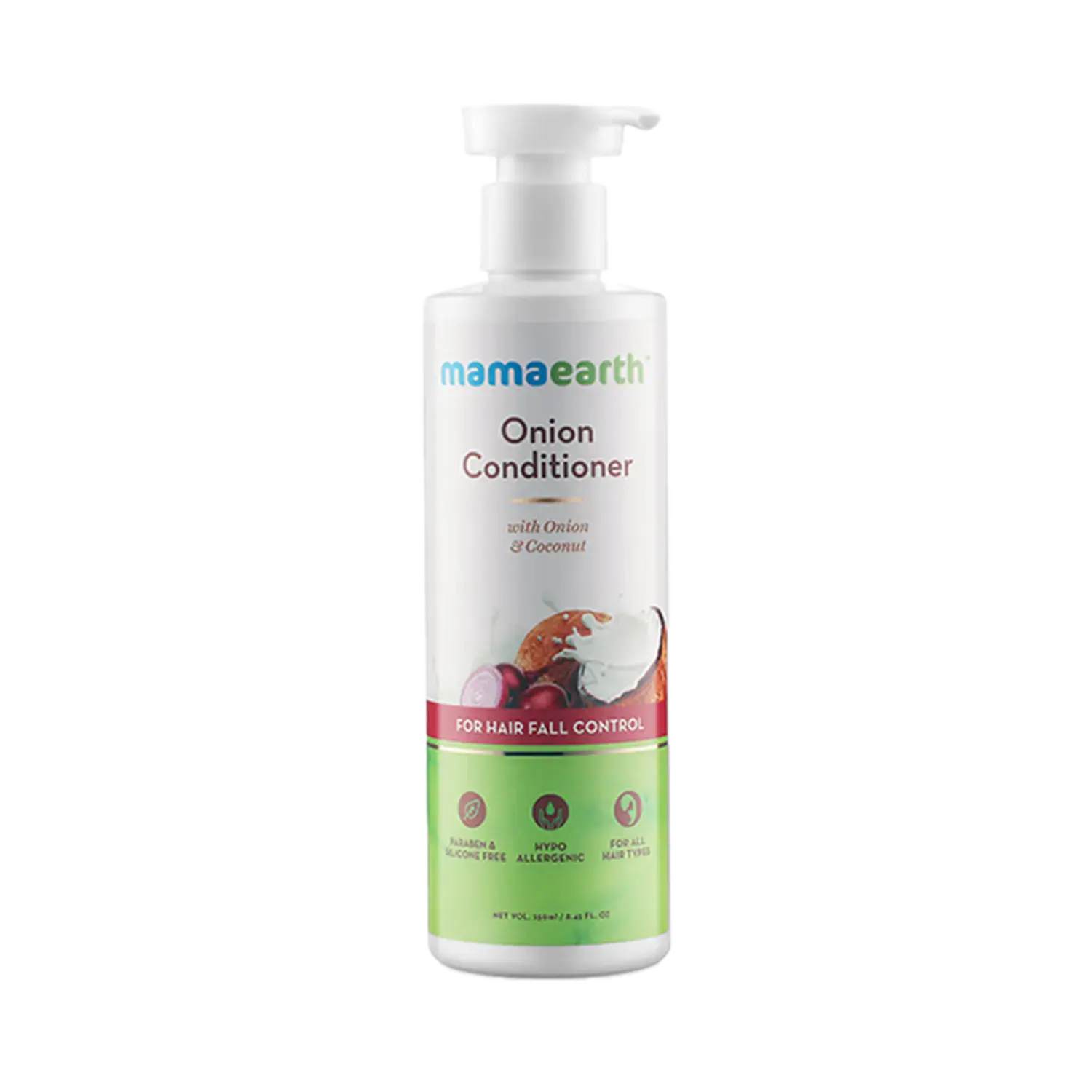 Mamaearth Onion Conditioner With Onion & Coconut for Hair Fall Control - 250ml