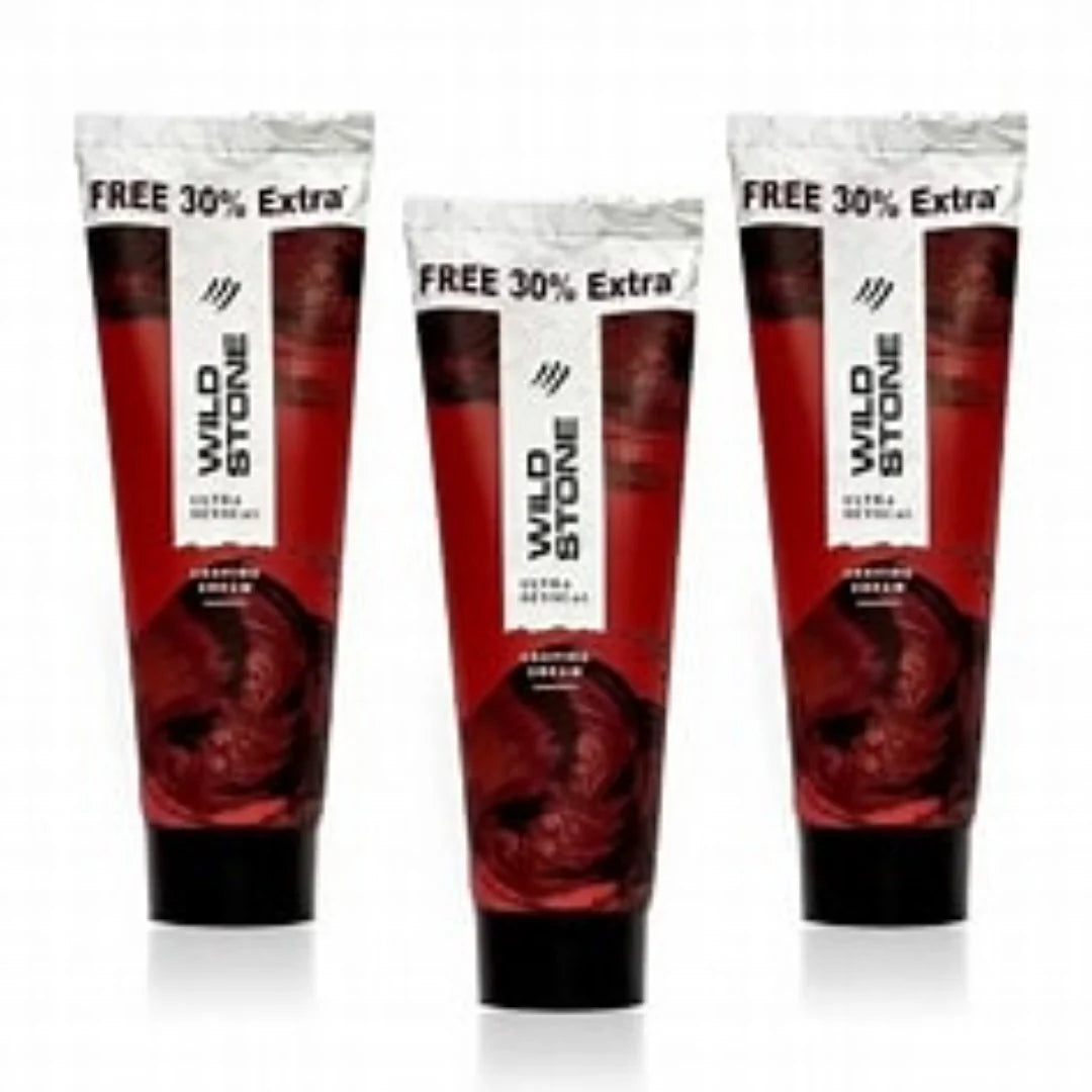 Wild Stone Ultra Sensual Shaving Cream Pack of 3 (78 g each) (234 g)