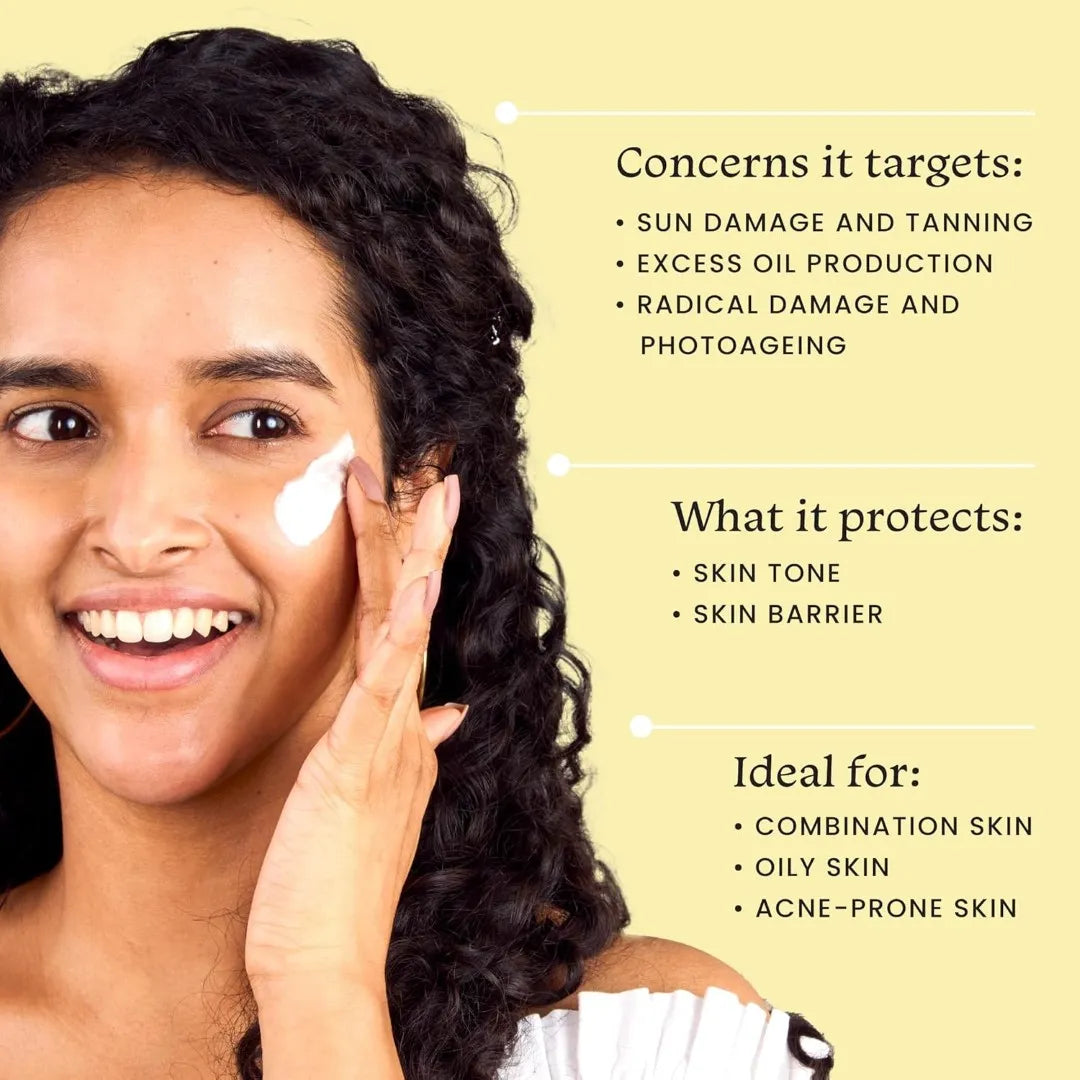 Foxtale Cover Up Matte Sunscreen SPF 70+ PA++++ | No White Cast | Non Greasy | Prevents Tanning | UVA/UVB Protection | Lightweight | Men & Women | For Normal to Oily Skin | 50 ml