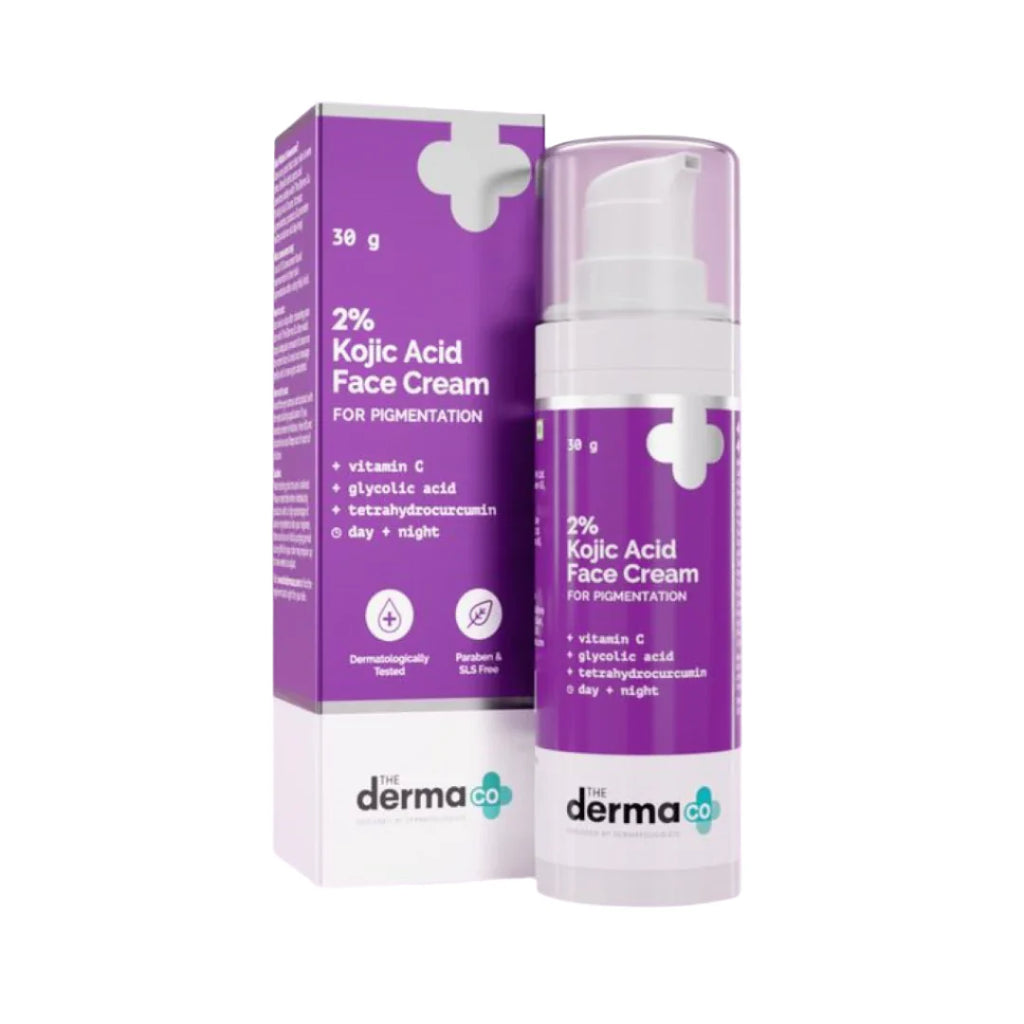 2% Kojic Acid Cream - 30g Treats Pigmentation | Evens Skin Tone
