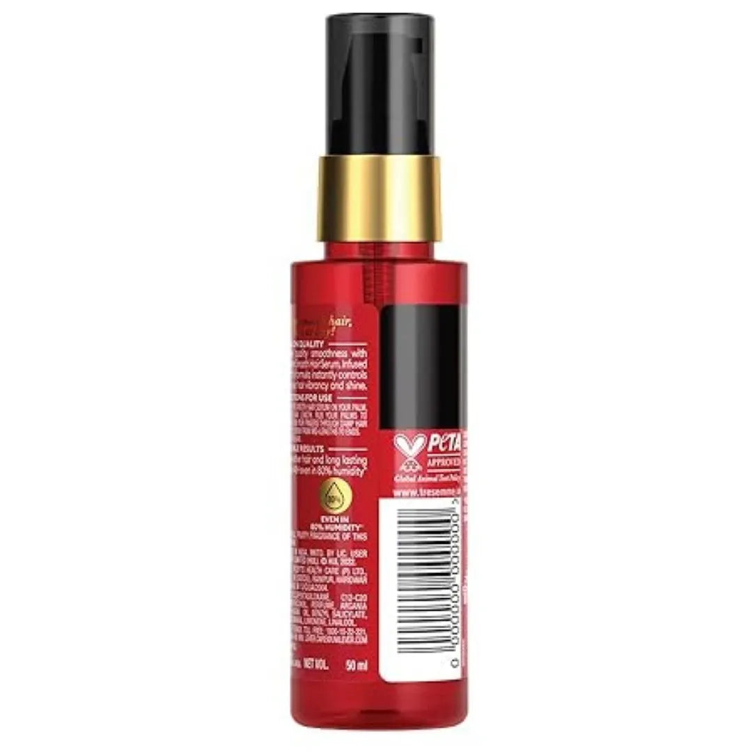 Tresemme Keratin Smooth Anti-Frizz Hair Serum 50ml with Argan Oil, for 2X Smoother Hair and Long Lasting Frizz control upto 48H even in 80% humidity