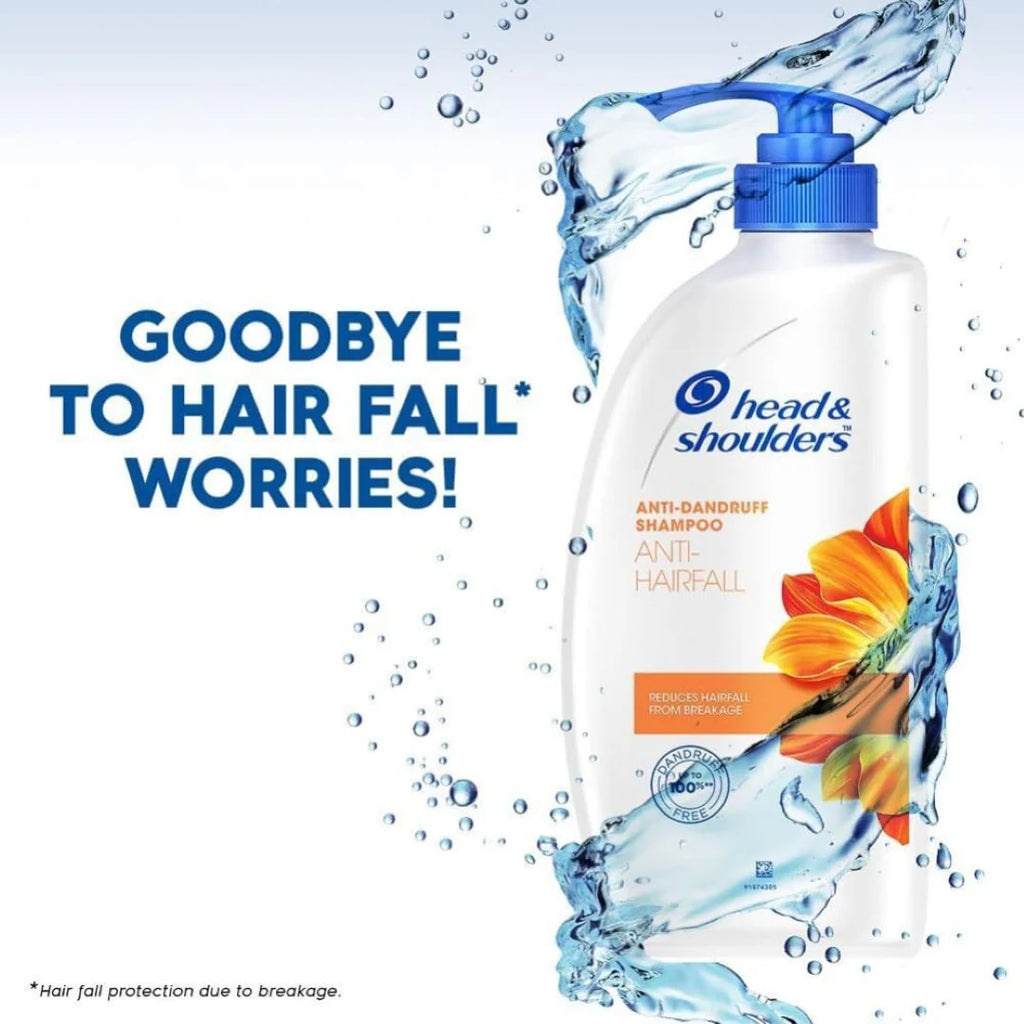 Head & Shoulders, Anti-Hairfall, Anti-Dandruff Shampoo for Women & Men , 650ml