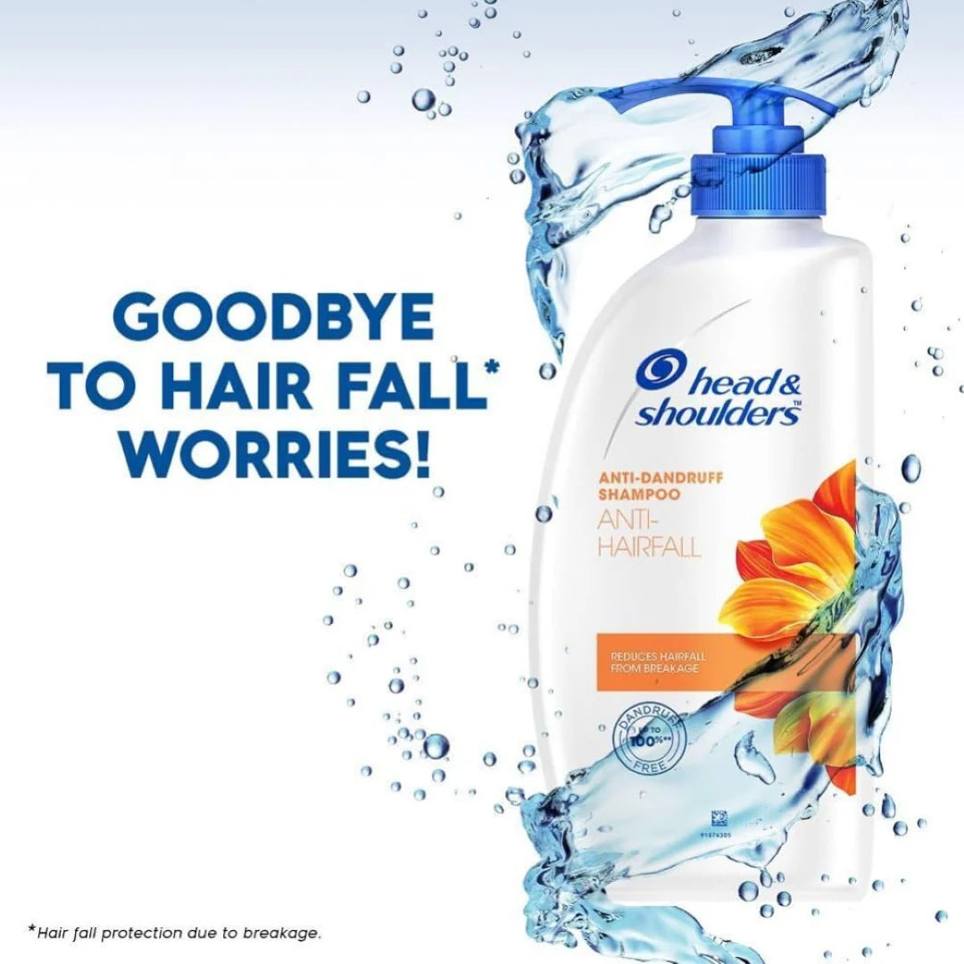 Head & Shoulders, Anti-Hairfall, Anti-Dandruff Shampoo for Women & Men , 650ml