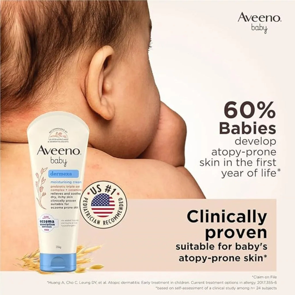 Aveeno Baby Dermexa Moisturising Cream 206g