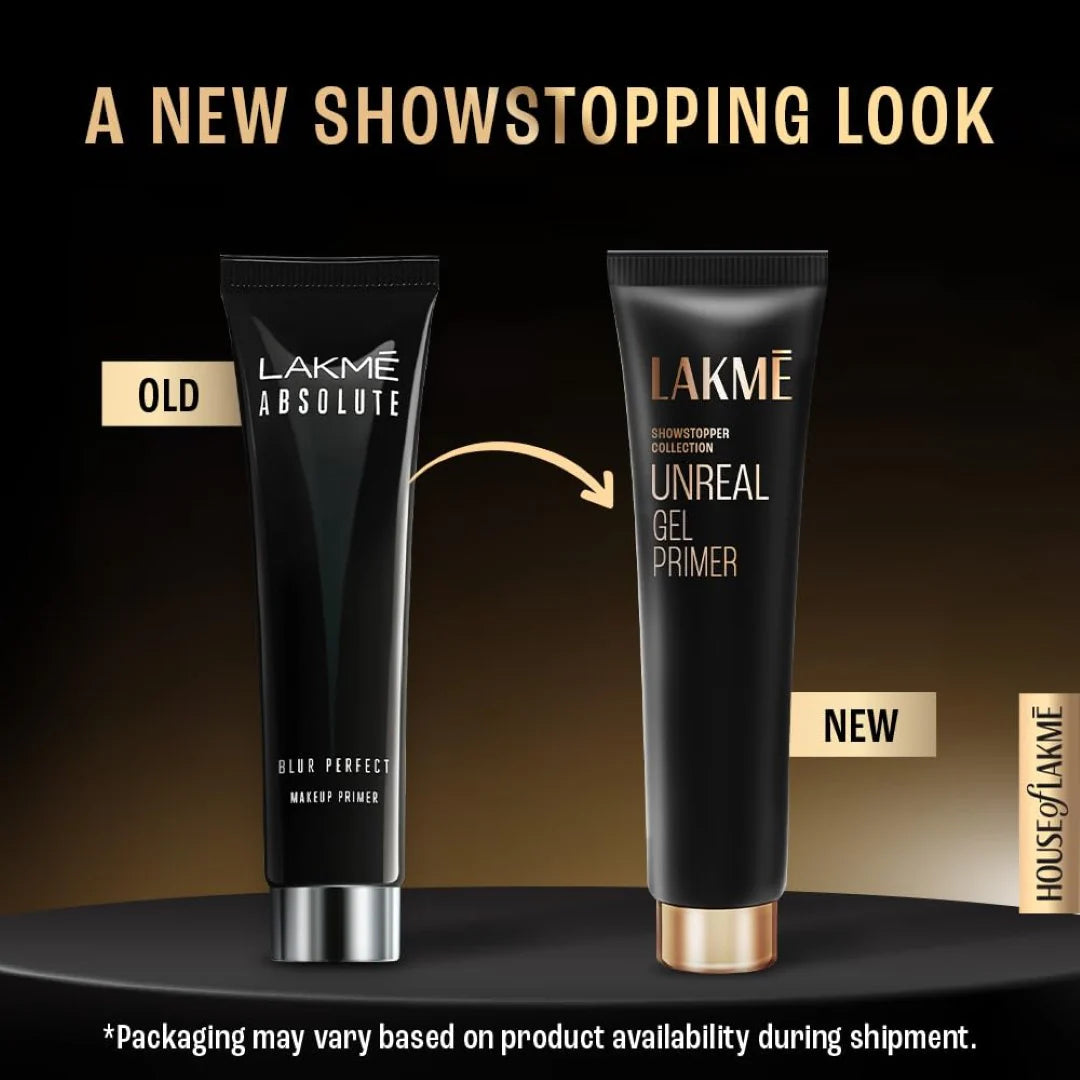 Lakme Absolute Unreal Gel Face Primer for Long Lasting Makeup (30g)