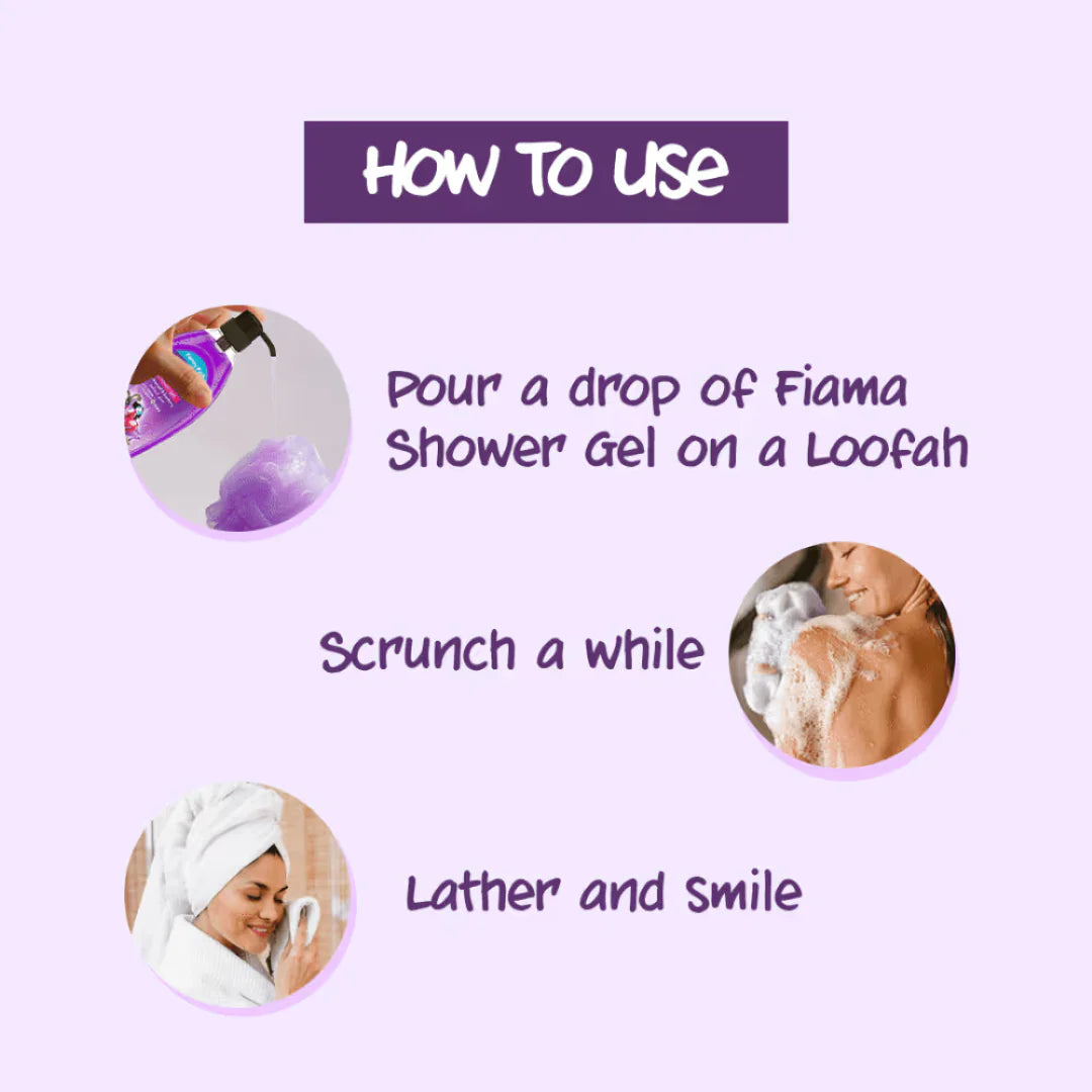 Fiama Shower Gel Blackcurrant & Bearberry Body Wash With Skin Conditioners For Radiant Glow (895ml)