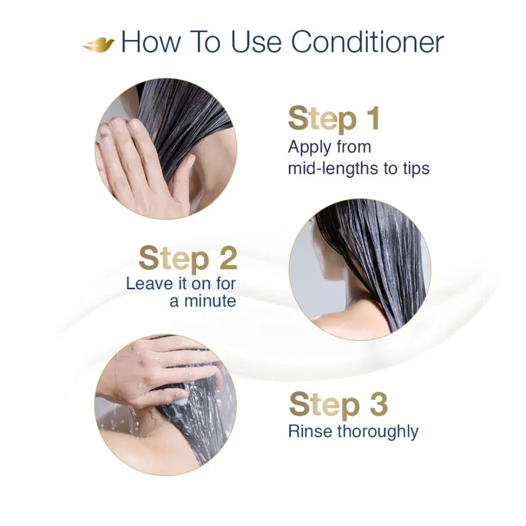 Dove Intense Repair Conditioner with Keratin Actives to Smoothen Strengthen Damaged Hair (175ml)