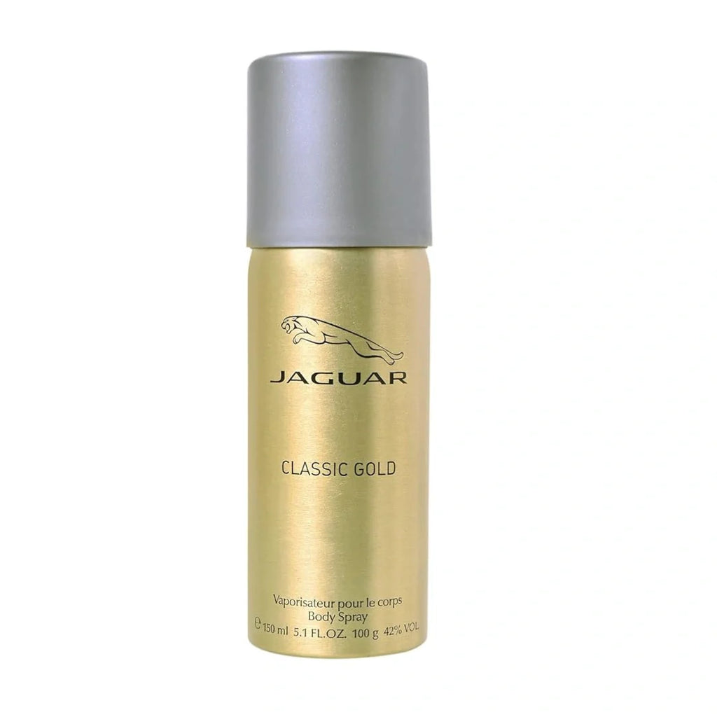 JAGUAR Classic Gold Deodorant Spray For Men With Fresh, 150ml