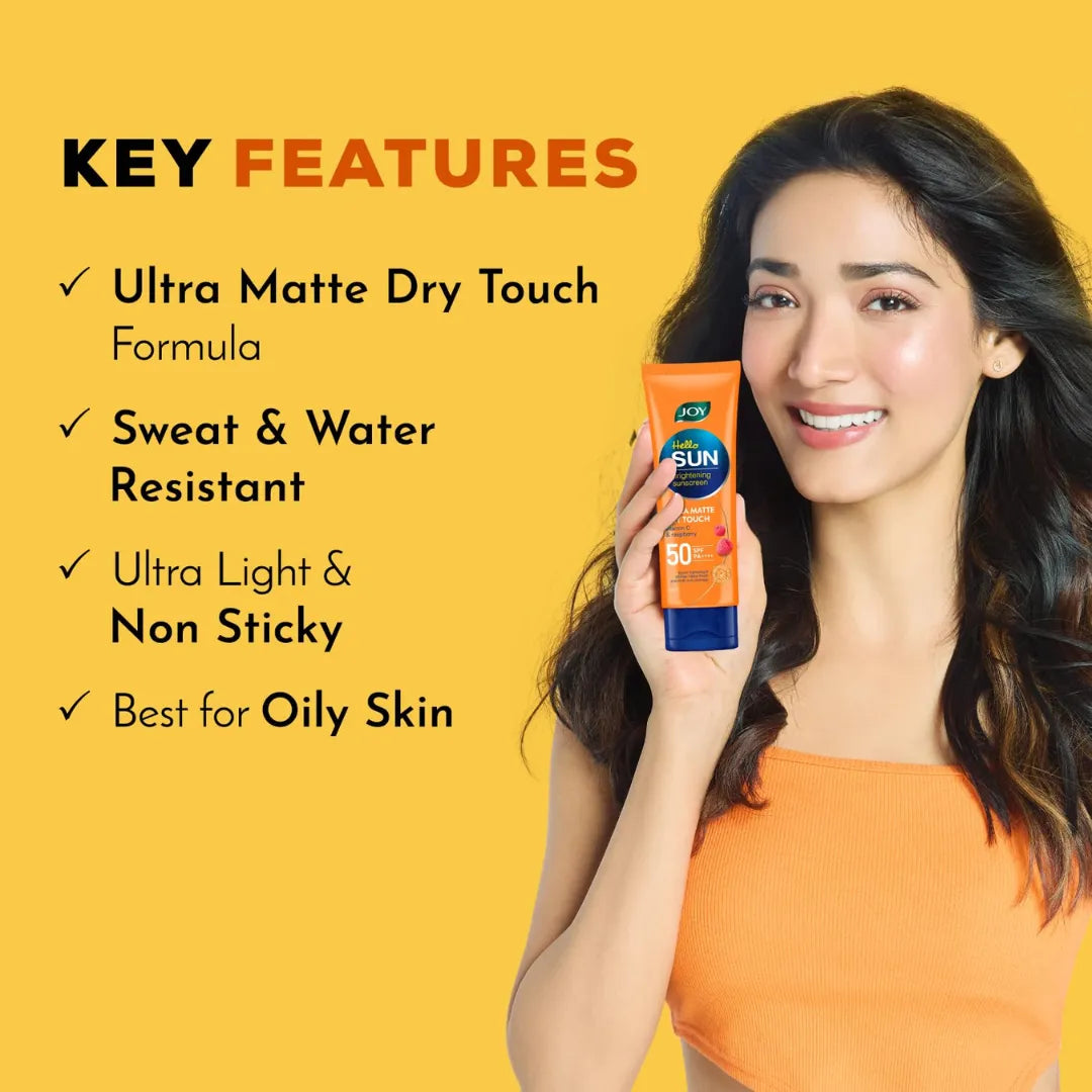 Joy Mattifying SPF 50 PA++++ Sunscreen For Oily Skin (100ml)