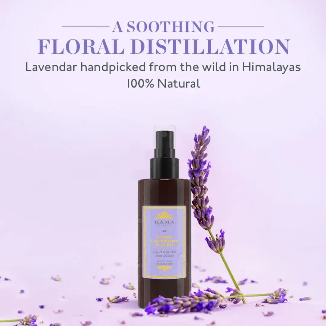 Kama Ayurveda Pure Lavender Water Face and Body Mist ( 200ml)