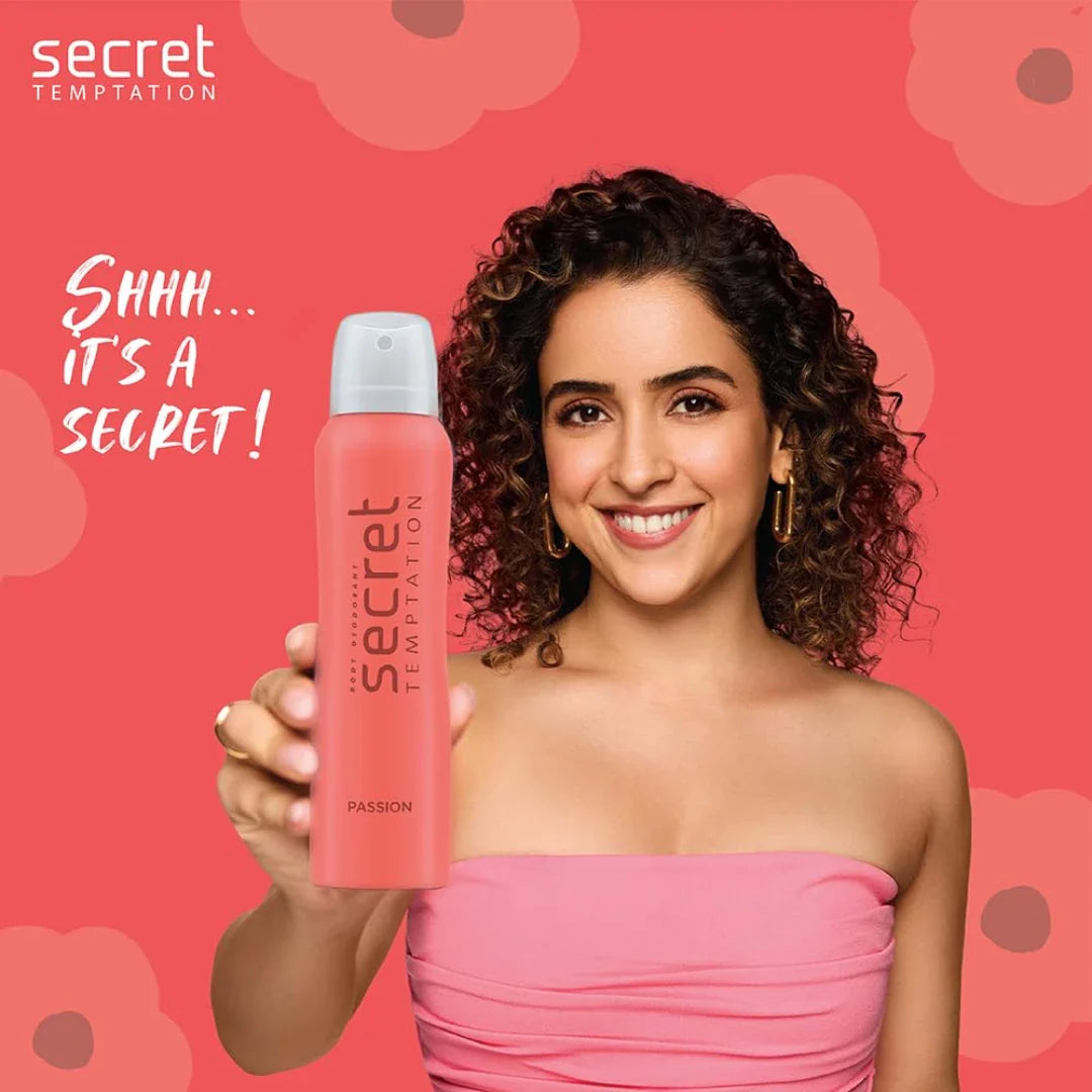 Secret Temptation Passion Deodorant for Women (150ml)