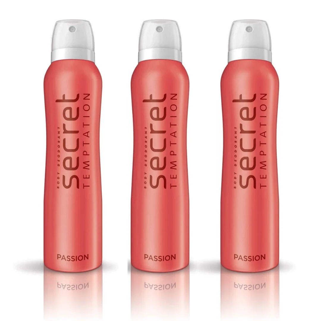 Secret Temptation Passion Deodorant for Women (150ml)