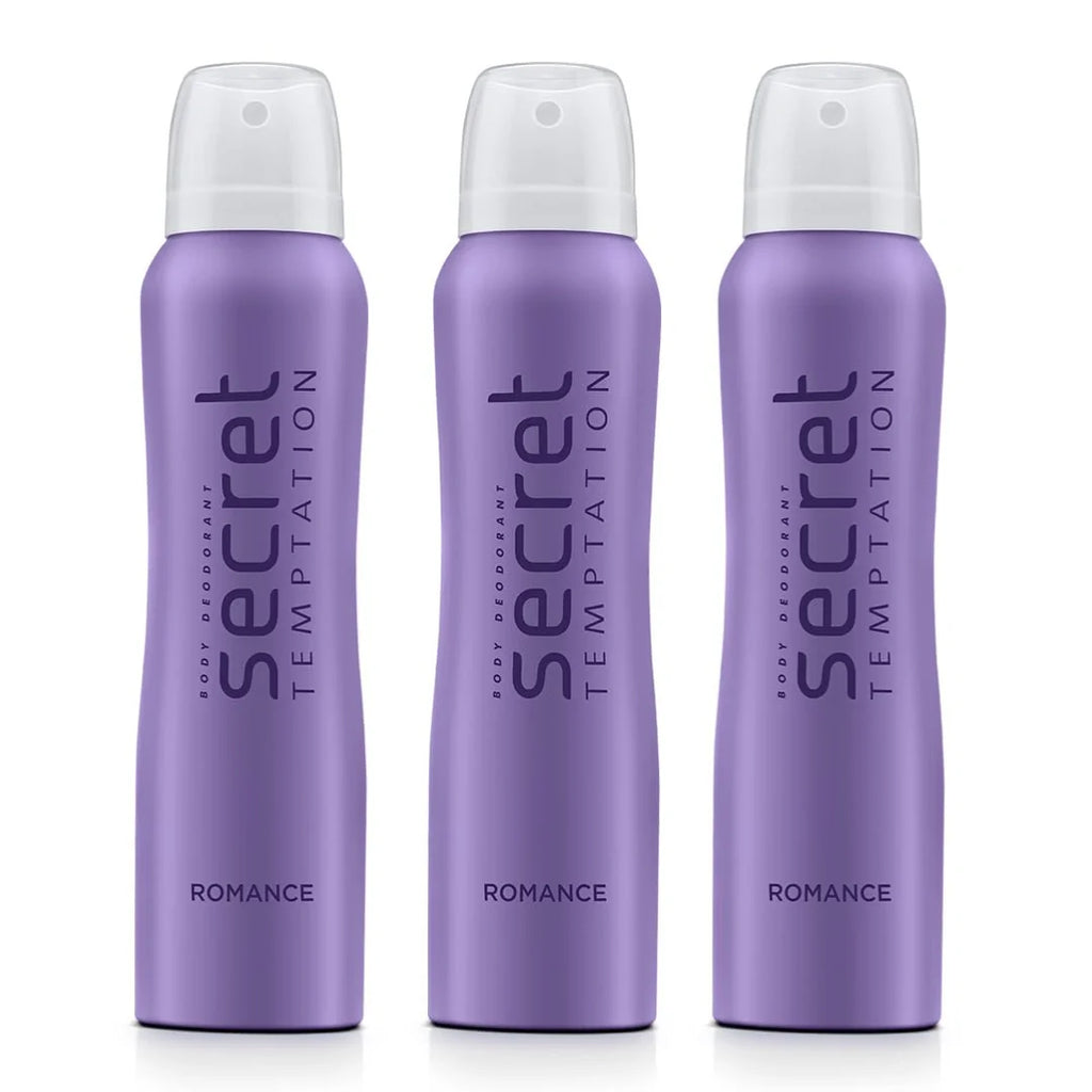 Secret Temptation Romance Deodorant Body Spray for Women (150ml)