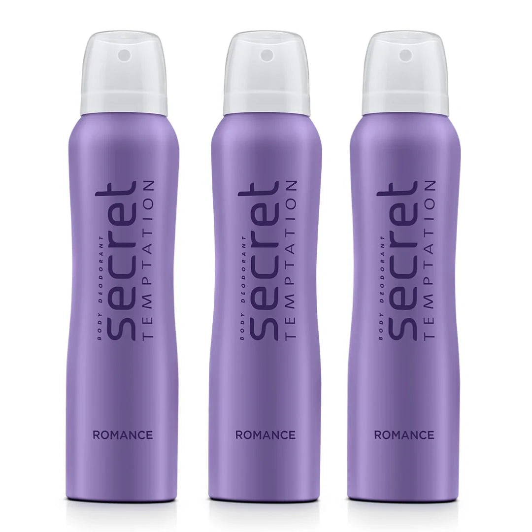 Secret Temptation Romance Deodorant Body Spray for Women (150ml)