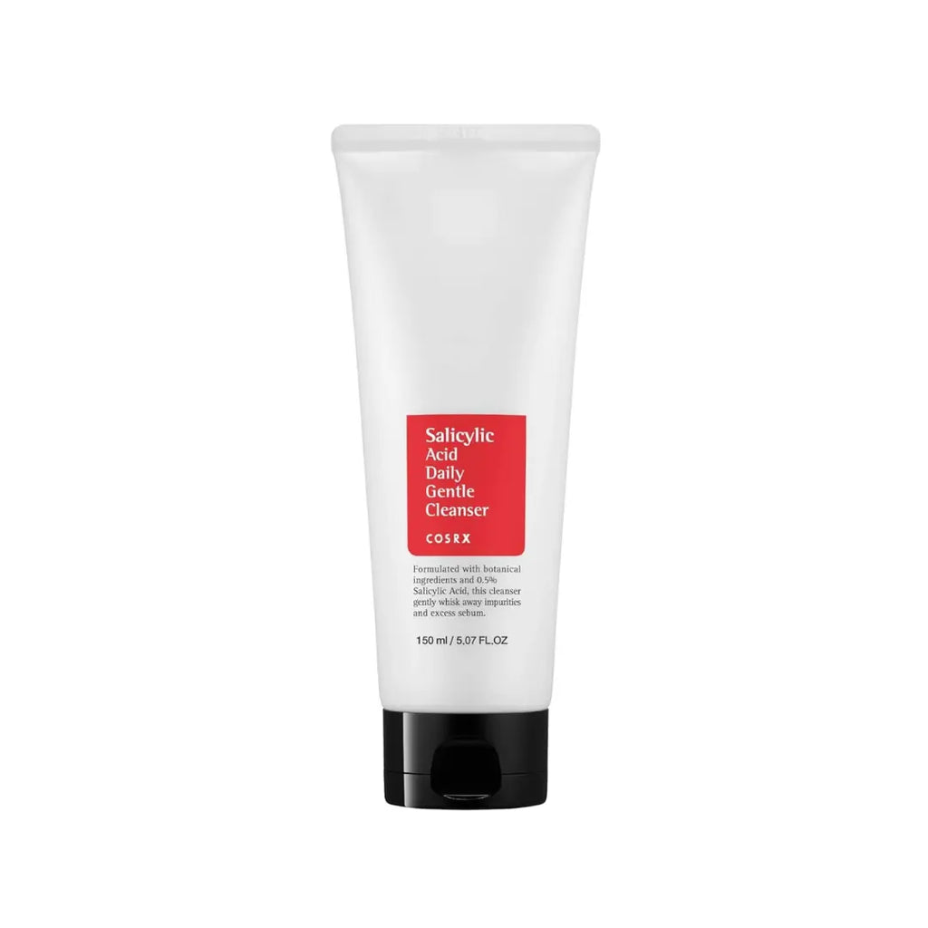 COSRX Salicylic Acid Exfoliating Cleanser 150ml | Gentle Exfoliating Face Wash for Acne-Prone Skin | Removes Dirt & Oil | Korean Skincare, Helps Clear Pores & Smooth Skin Texture