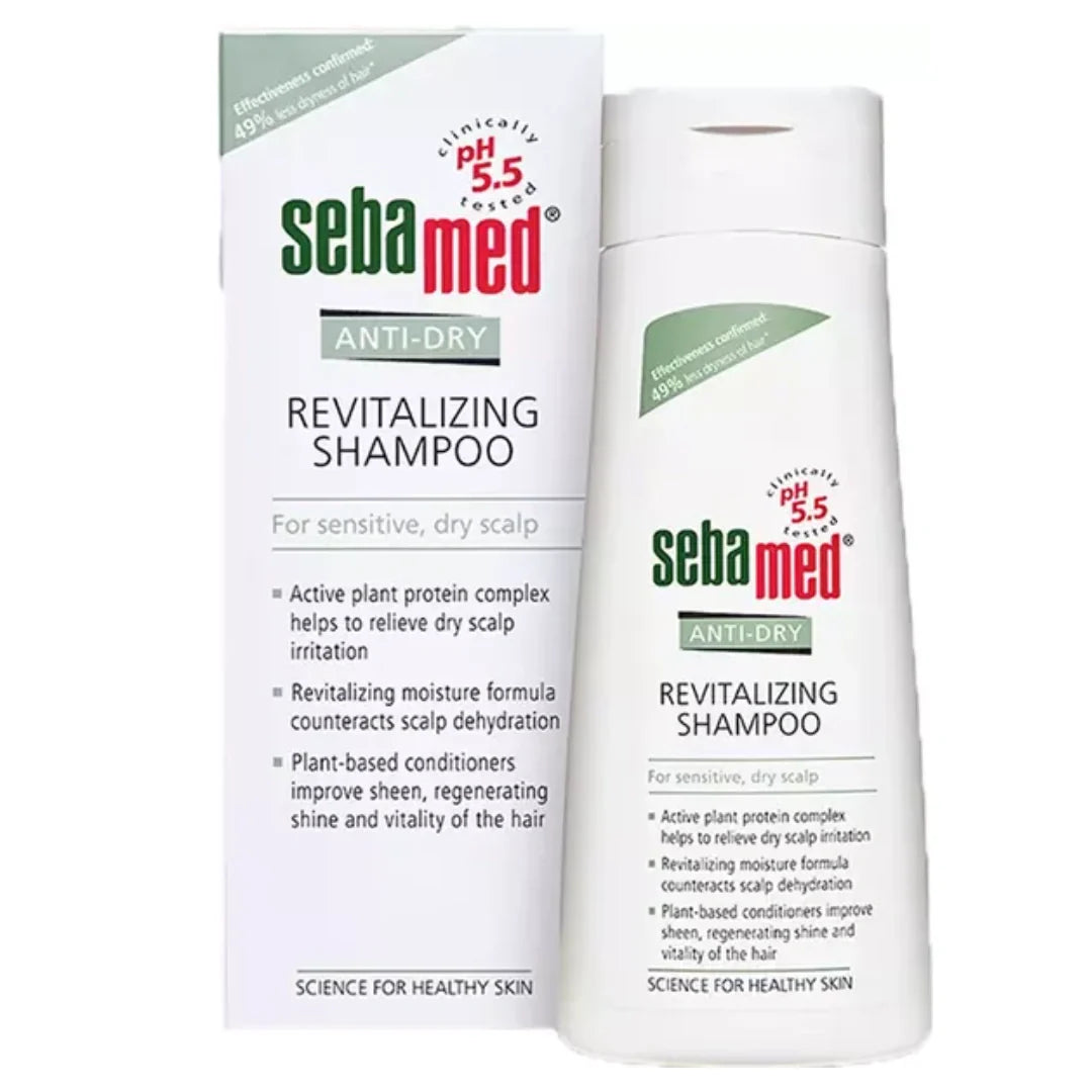 Sebamed Anti-Dry Revitalizing Shampoo | pH 5.5 I Confirmed 49% less dryness in 3 weeks | Dermatologically & clinically tested | 200ml