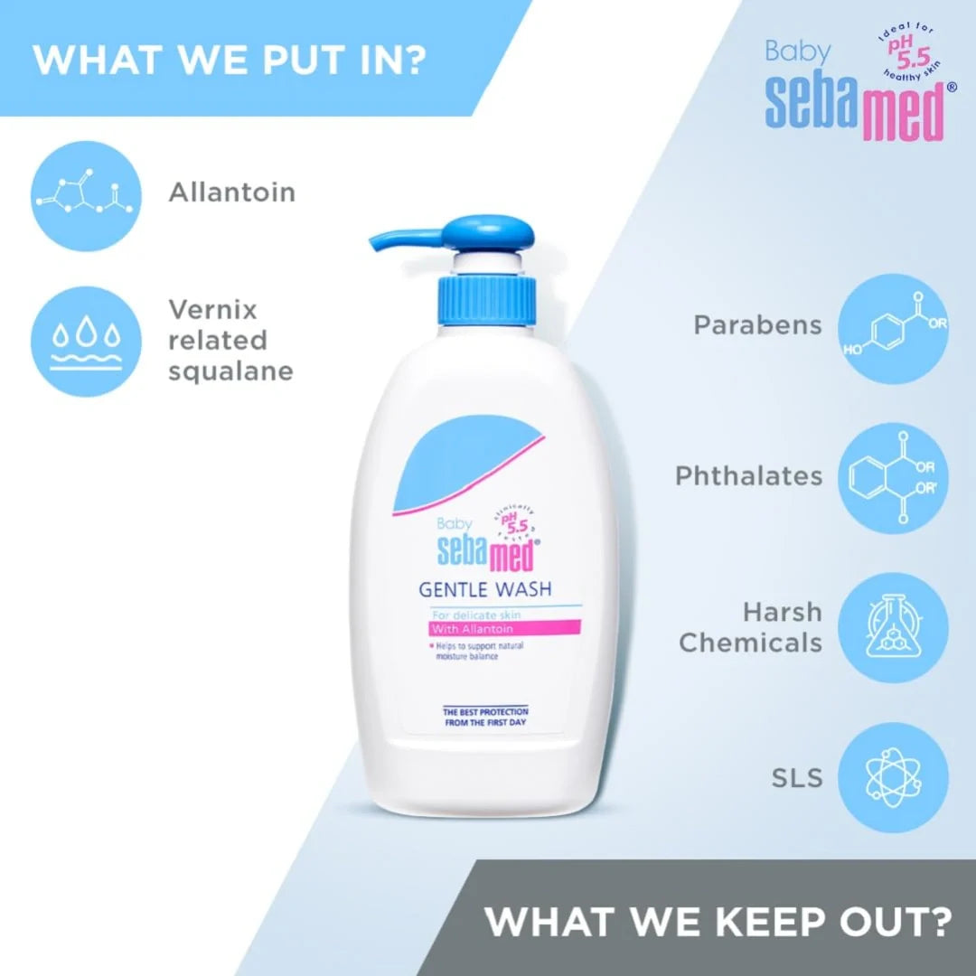 Sebamed Baby Gentle Wash, 400ml