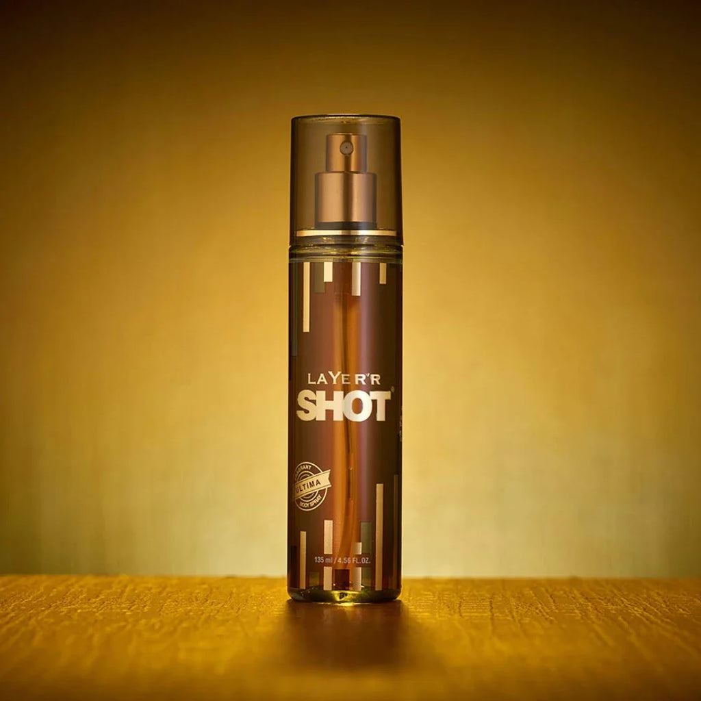 Layer'r Shot Gold Ultima Body Deodorant For Men (135ml)