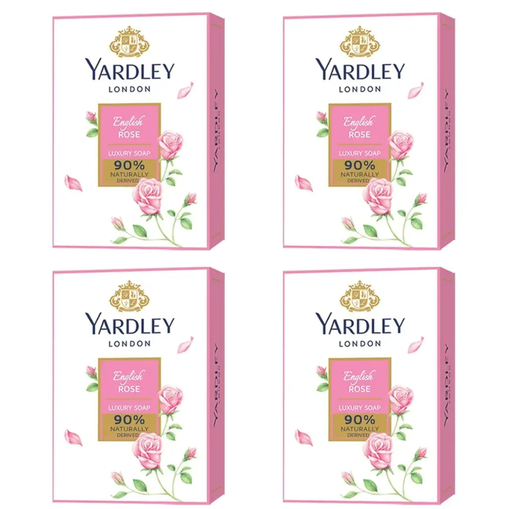 YARDLEY English Rose Soap 100g *4Pcs (4 x 100 g)
