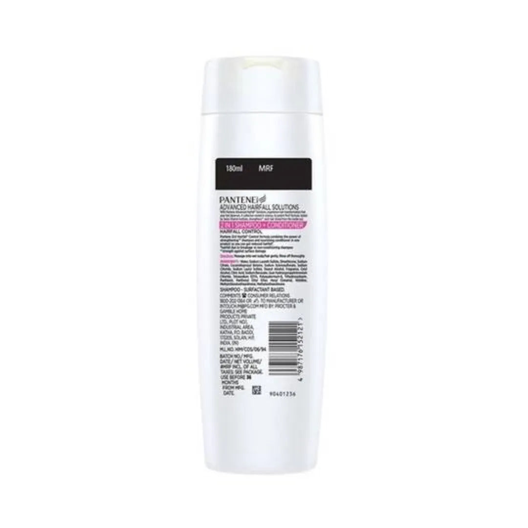 Pantene Advanced Hairfall Solution 2-In-1 Anti-Hairfall Shampoo & Conditioner (180ml)