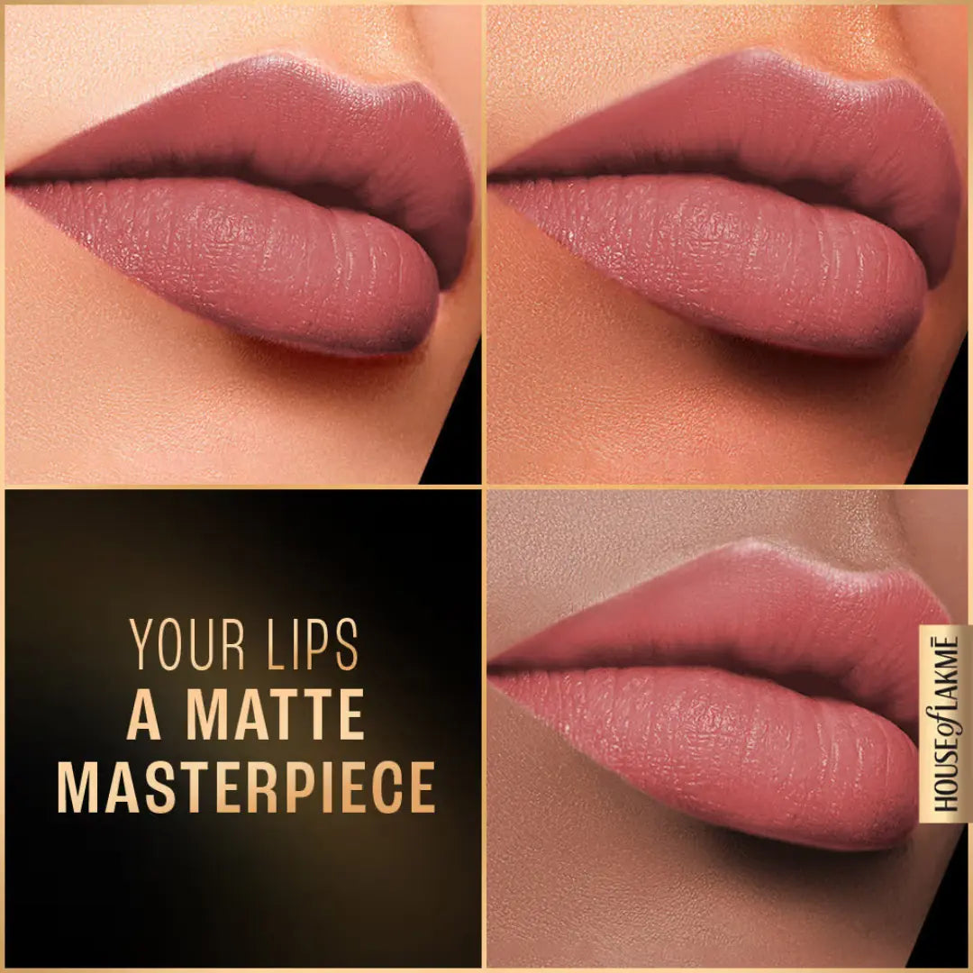 Lakme Forever Matte Liquid Lip Color - Coral Sense (5.6ml)