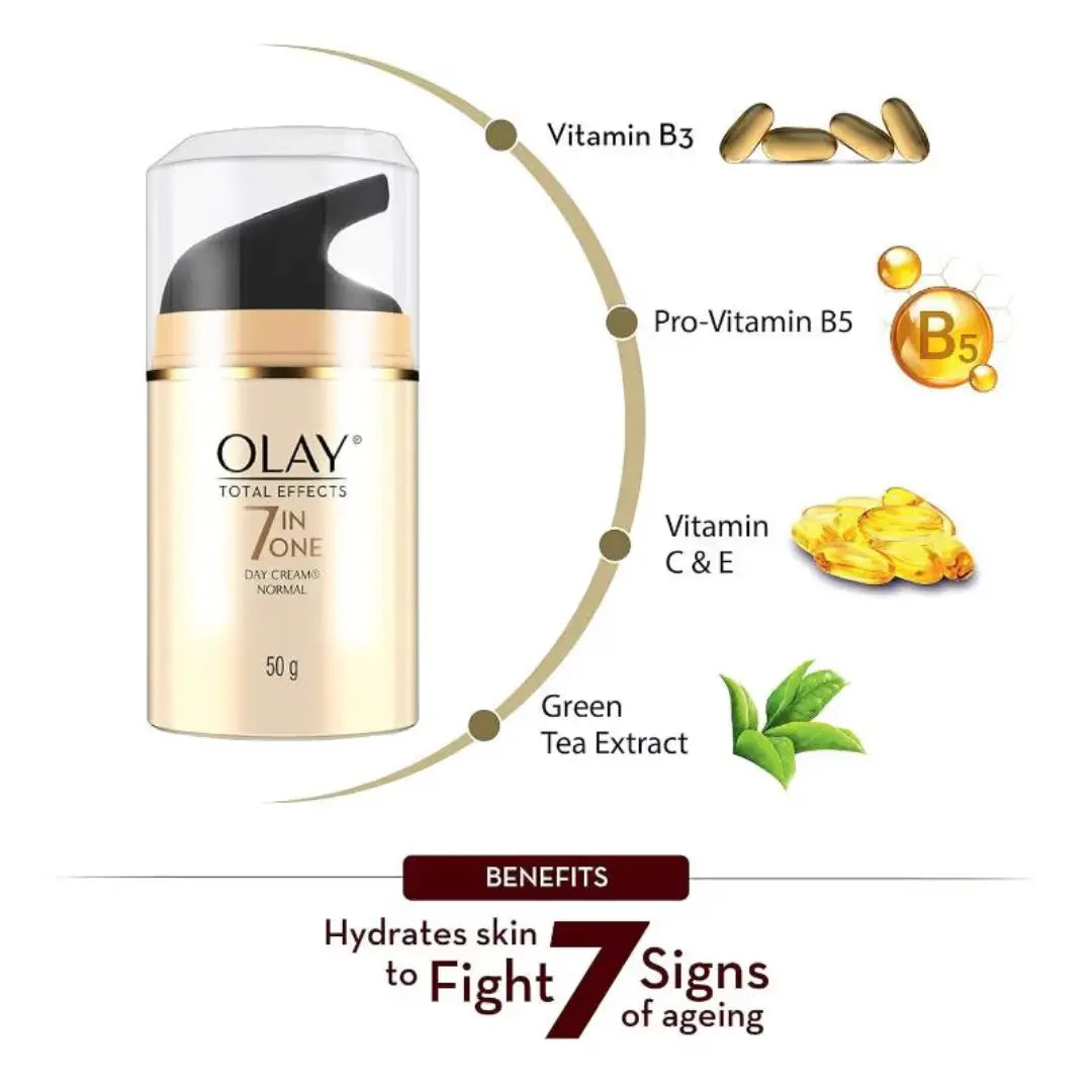 Olay Total Effect 7 IN 1 Anti Ageing Skin Cream Normal 50 gm