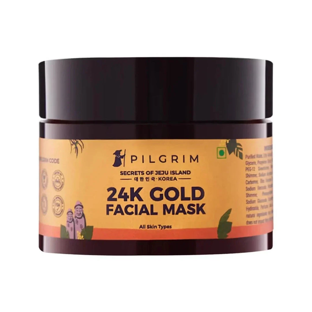 Pilgrim 24K Gold Facial Mask for Glowing & Radiant Skin Depigmentation (50)