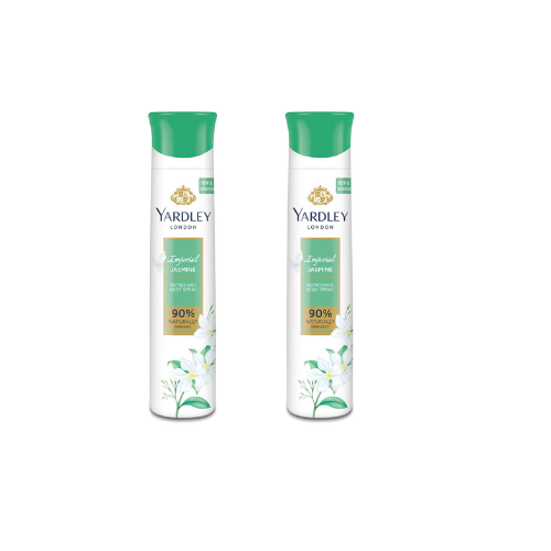 Yardley London Jasmine Deodorant For Women 150-ML (Pack of 2)